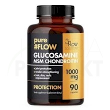 pureFLOW Glucosamine + MSM + Chondroitin 1000mg - 90 kaps.